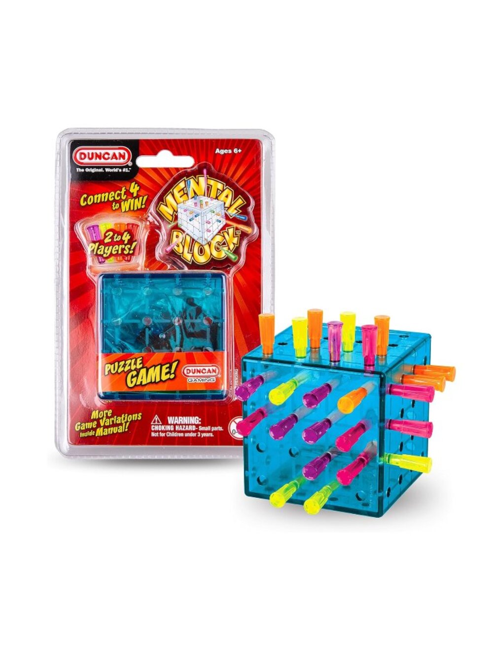 Duncan Mental Block 3D Puzzle Game New Sealed Age 6+